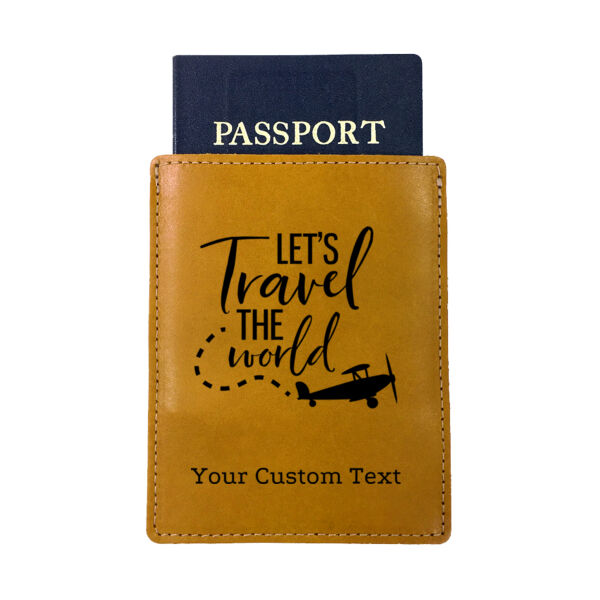 Let's Travel the World Passport Holder Thumbnail