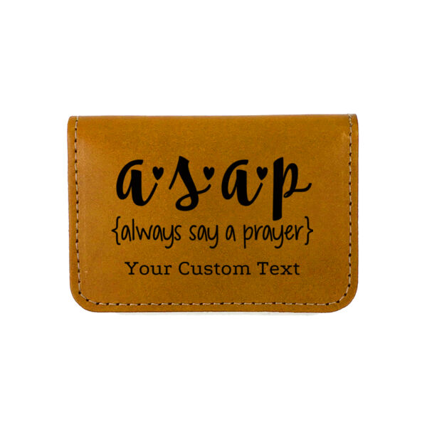 Always Say a Prayer Fold Pocket Wallet Thumbnail