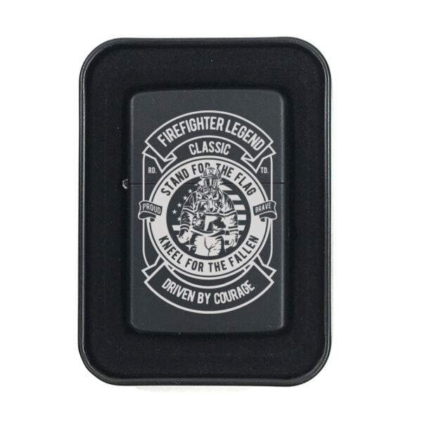 Personalized Fire Fighter Legend Stainless Steel Ligher Thumbnail
