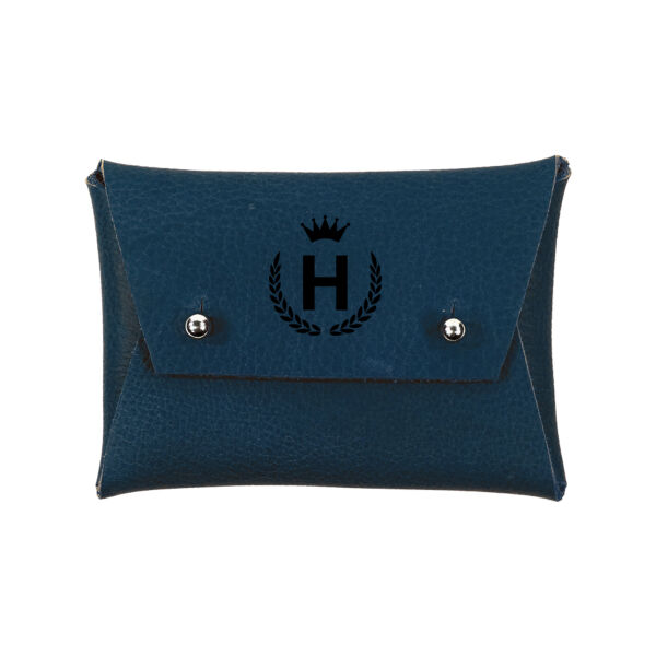 Personalized Leather Envelope Pouch Thumbnail