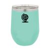 Polar Camel 12 oz. Vacuum Insulated Stemless Wine Glass w/Lid Teal Thumbnail