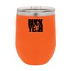 Polar Camel 12 oz. Vacuum Insulated Stemless Wine Glass w/Lid Orange Thumbnail