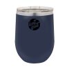 Polar Camel 12 oz. Vacuum Insulated Stemless Wine Glass w/Lid Navy Thumbnail
