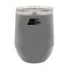 Polar Camel 12 oz. Vacuum Insulated Stemless Wine Glass w/Lid Gray Thumbnail