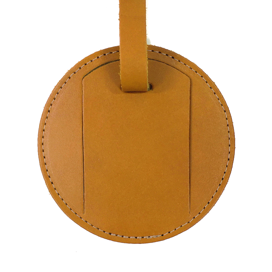 Campaign Leather Luggage Tag