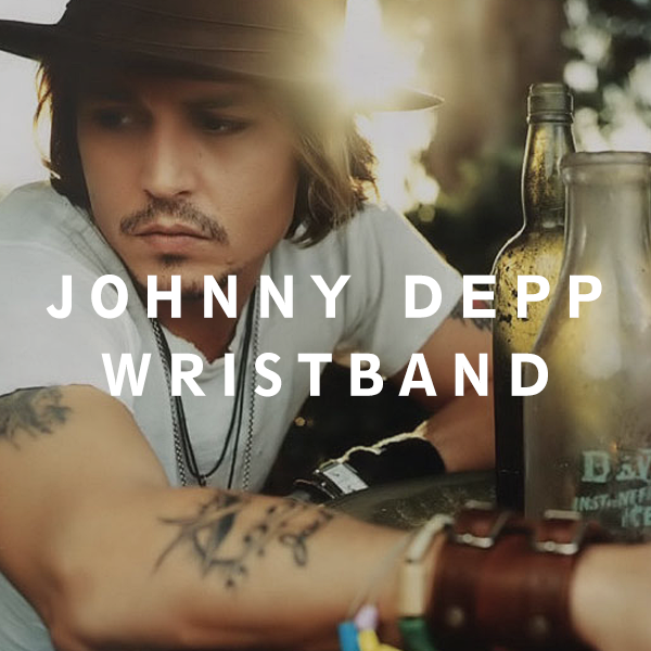 johnny depp wristband