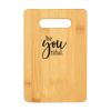 9" x 6" Bamboo Bar Cutting Board Thumbnail