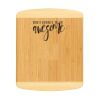 13 1/2" x 11 1/2" Bamboo 2-Tone Cutting Board Thumbnail