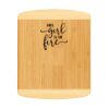 13 1/2" x 11 1/2" Bamboo 2-Tone Cutting Board Thumbnail